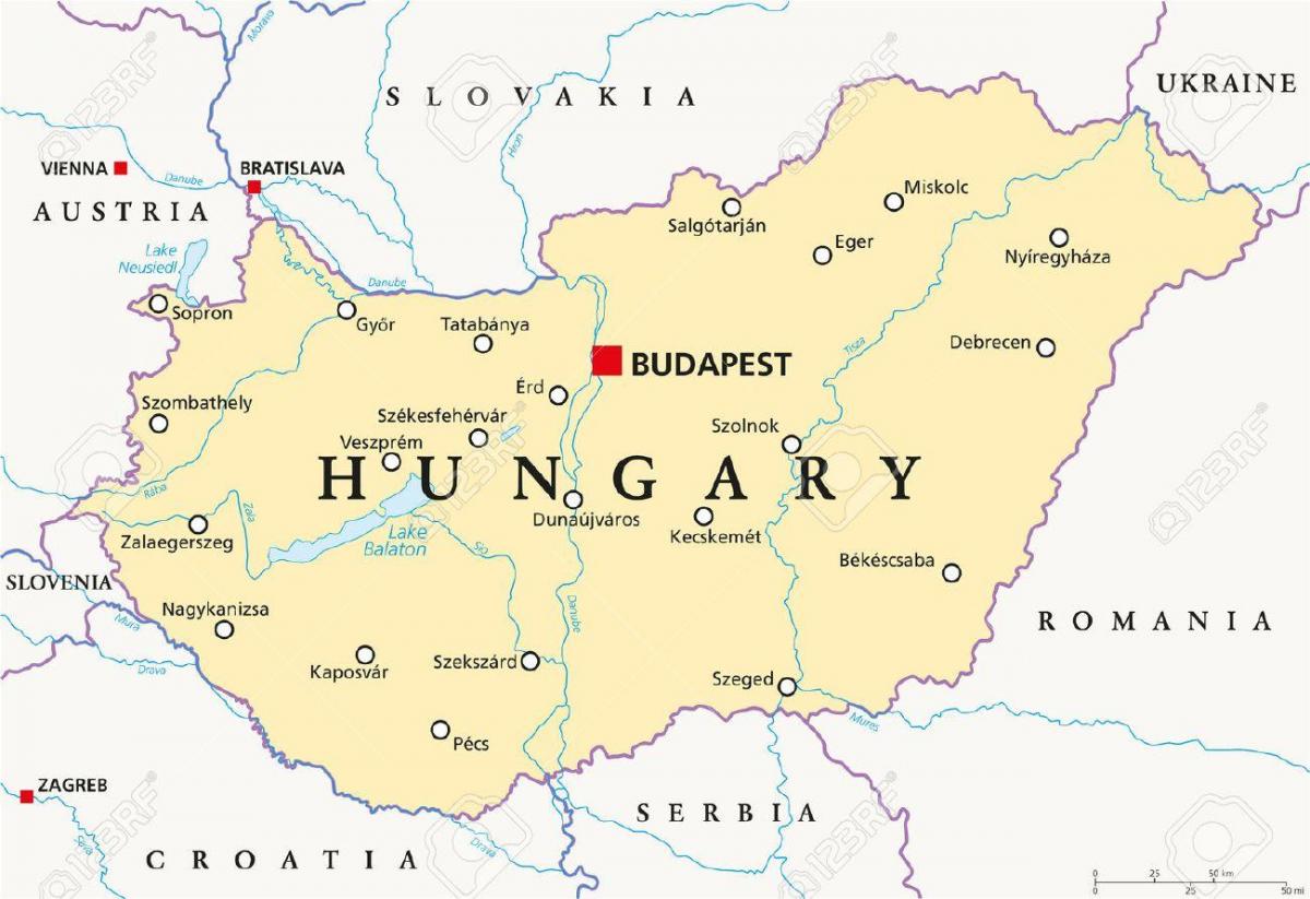 budapest beliggenhet verden kart