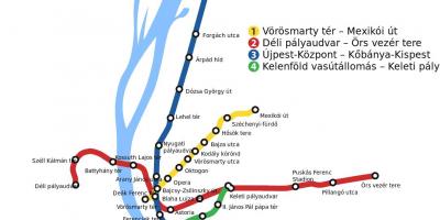 Kart over budapest keleti