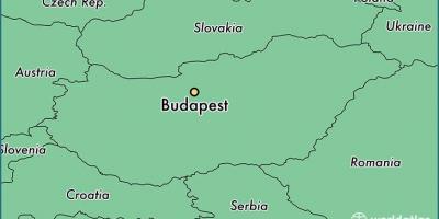 Kart over budapest og omkringliggende land