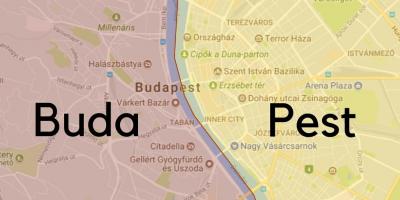 Budapest nabolag kart