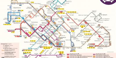 Kart over budapest trolleybuss